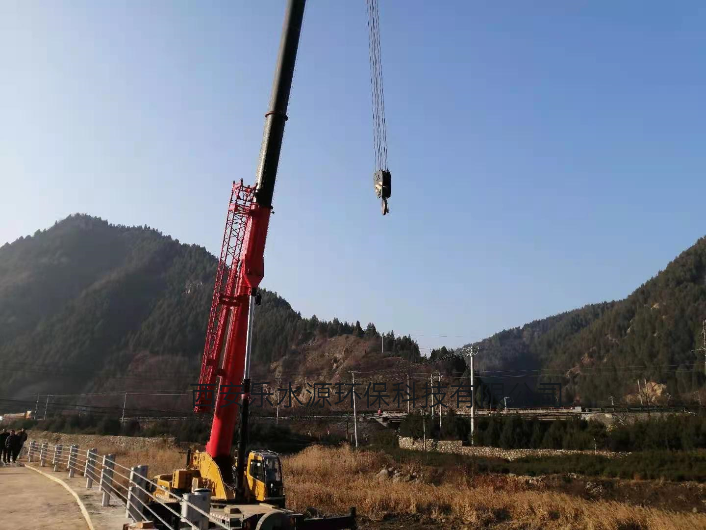 蓝田蓝桥镇生活污水处理项目
